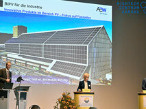 Inputreferat, Beitrag der Solarenergie aus Sicht eines EVU, David Gautschi, Leiter Erneuerbare Energien, AEW Energie AG