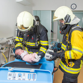 Die «Lifebox» der NeoRescue GmbH zur Rettung von Säuglingen in Notfällen
